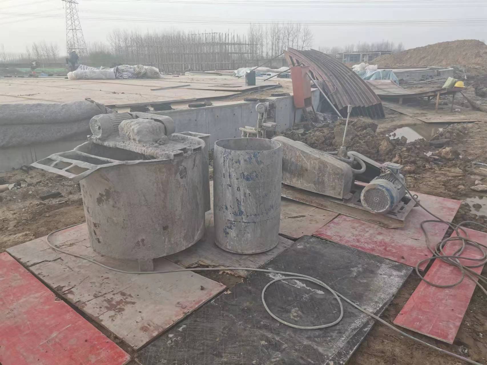 修武设备基础注浆